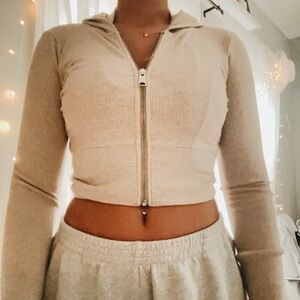 GARAGE ZIP UP - TIGHT FIT - CROPPED FIT